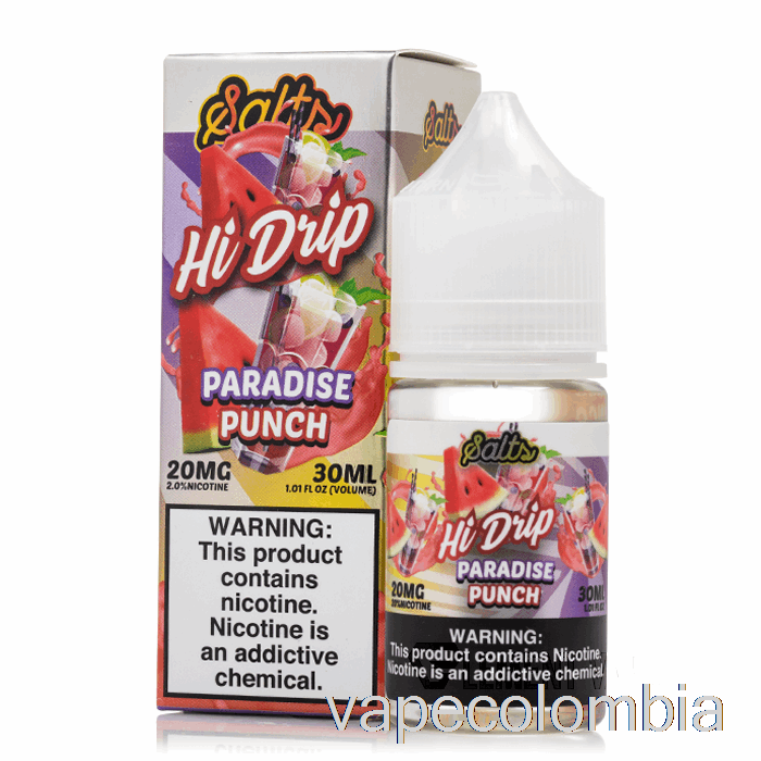 Vape Kit Completo Paradise Punch - Sales Hi-goteo - 30ml 50mg